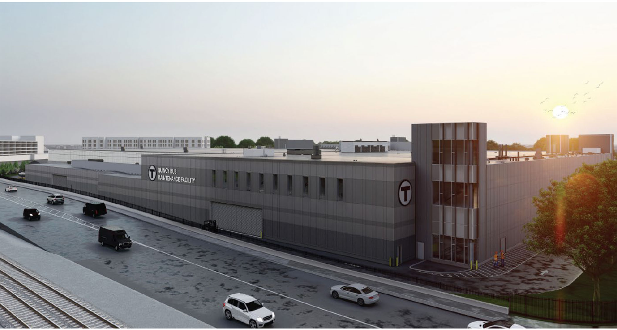 MBTA New Quincy Bus Maintenance Facility